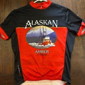 Alaskan Amber cycling jersey